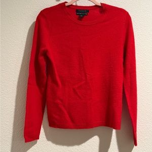 Red Cashmere Sweater